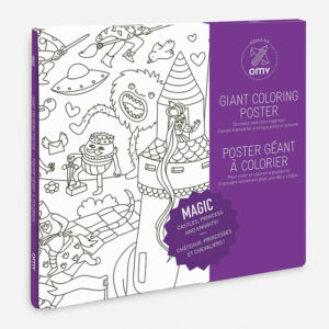 Poster géant à colorier - Magic