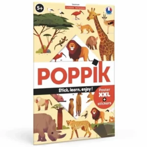 Poster créatif Poppik - Savane