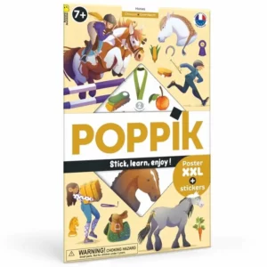 Poster créatif Poppik - Chevaux