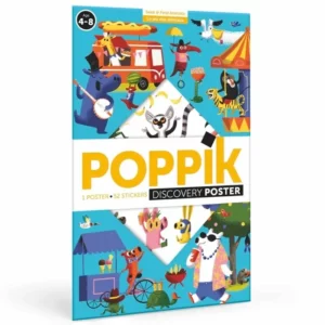 Poster créatif Poppik - Le jeu des animaux