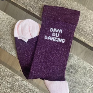 Chaussettes Lurex "Diva du dancing"