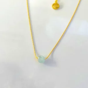 Collier Mini Moon Bleu