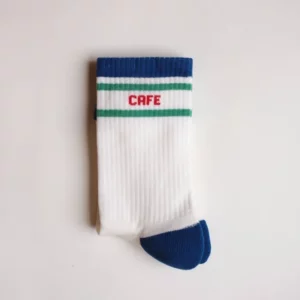 Chaussettes tennis - Café croissant