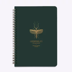 Cahier Intemporel ligné - Sauterelle