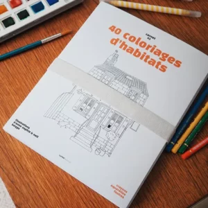 Carnet de 40 coloriages d’habitats