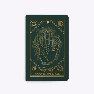 Carnet cousu - L'avenir est une chance