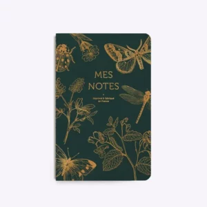 Carnet cousu - Papillons