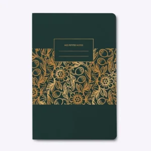 Carnet dos carré - Lino Flower