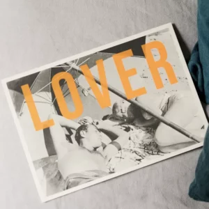 Carte / Affiche sérigraphiée Lover