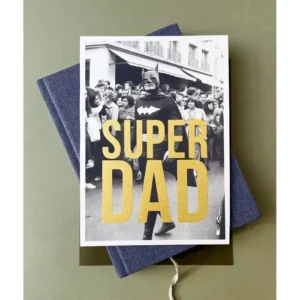 Carte / Affiche sérigraphiée Super Dad