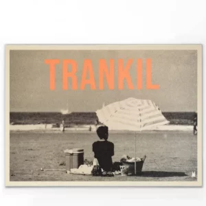 Carte / Affiche sérigraphiée Trankil