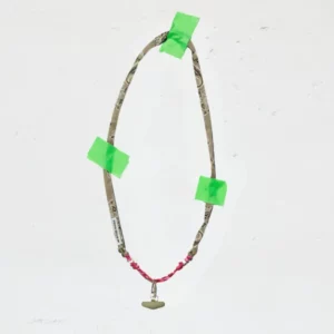 Cordon de téléphone bandanas - beige