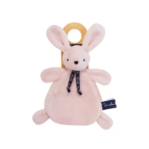Doudou Lapin dorlotin - rose
