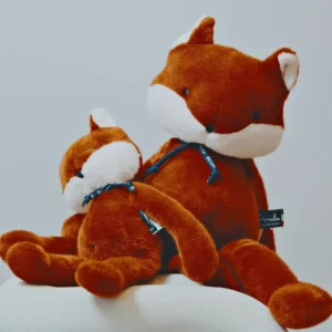 Peluche renard Méloé - fauve