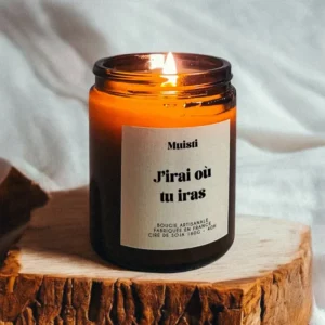 Bougie parfumée - J'irai où tu iras