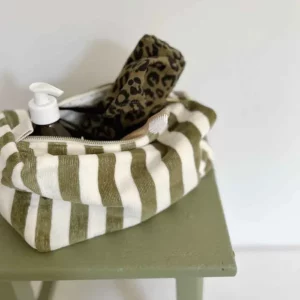 Trousse de toilette Vic - Eponge - Kaki