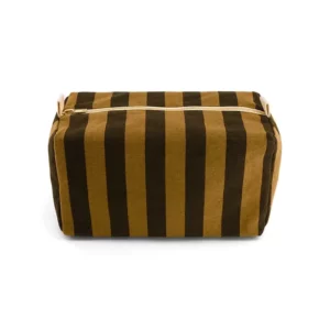 Trousse de toilette Vic - Rayures Cumin